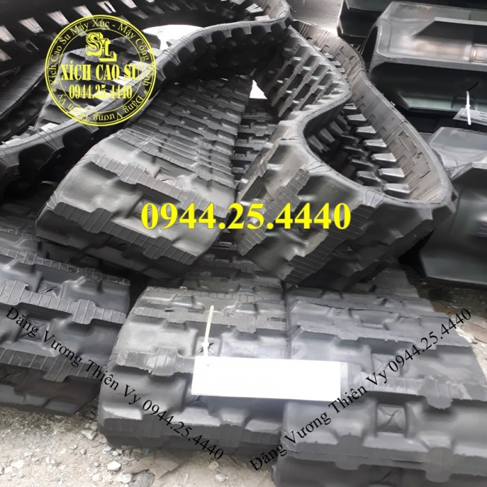 Xích cao su máy xúc Hitachi EX bản 300x52.5x76