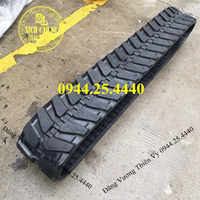 Xích cao su máy xúc Hitachi EX bản 300x52.5x76