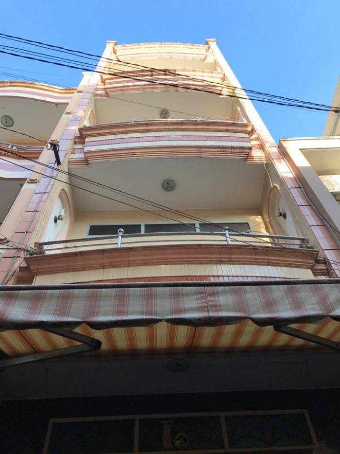 Bán nhà, 4x11m, 4 lầu Hẻm 5m, Trịnh Đình Trọng, Q.Tân Phú