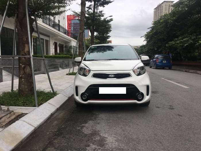 Cần bán xe Kia Morning Si số sàn 2016 màu trắng full option
