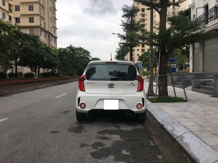 Cần bán xe Kia Morning Si số sàn 2016 màu trắng full option