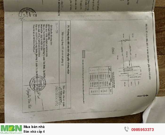 Bán nhà cấp 4 đường Nguyển Cữu Phú