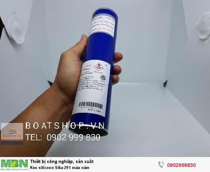 Keo silicone Sika 291 màu xám