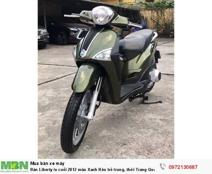 Bán Liberty ie cuối 2012 màu Xanh Rêu trẻ trung, thời Trang Quá Chất-Biển Hà Nội