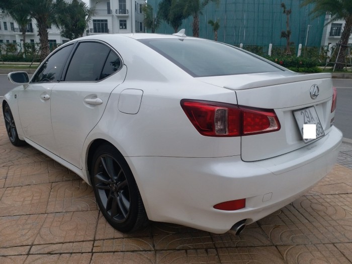 Lexus IS250 Fsport màu trắng Model 2011 đăng ký lần đầu 2012 Biển Hà Nội