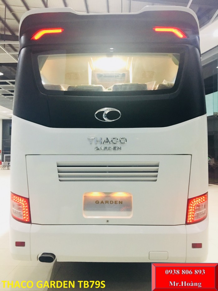 Dòng xe khách 29 chỗ bầu hơi Thaco Trường Hải . Thaco Garden Tb79s đời 2019 New