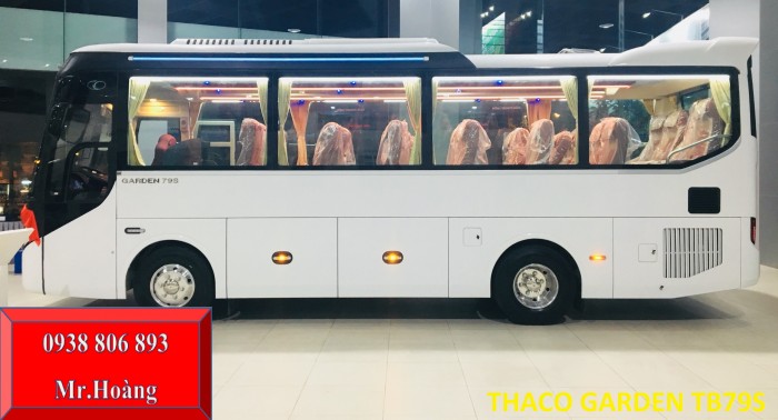 Dòng xe khách 29 chỗ bầu hơi Thaco Trường Hải . Thaco Garden Tb79s đời 2019 New
