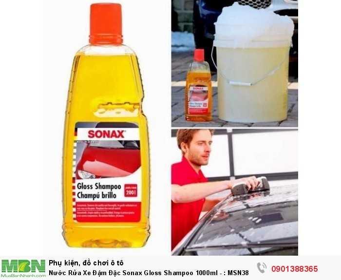 Nước Rửa Xe Đậm Đặc Sonax Gloss Shampoo 1000ml - : MSN388388