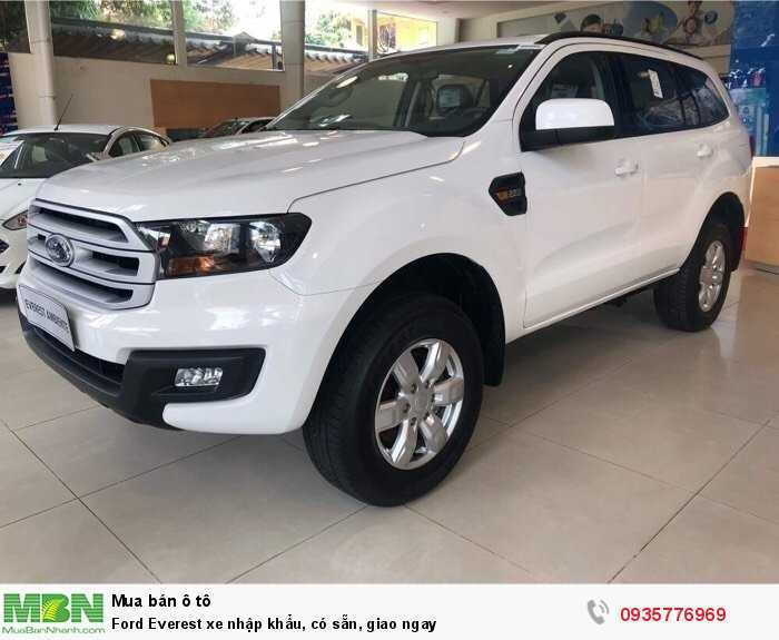 Ford Everest xe nhập khẩu, có sẵn, giao ngay