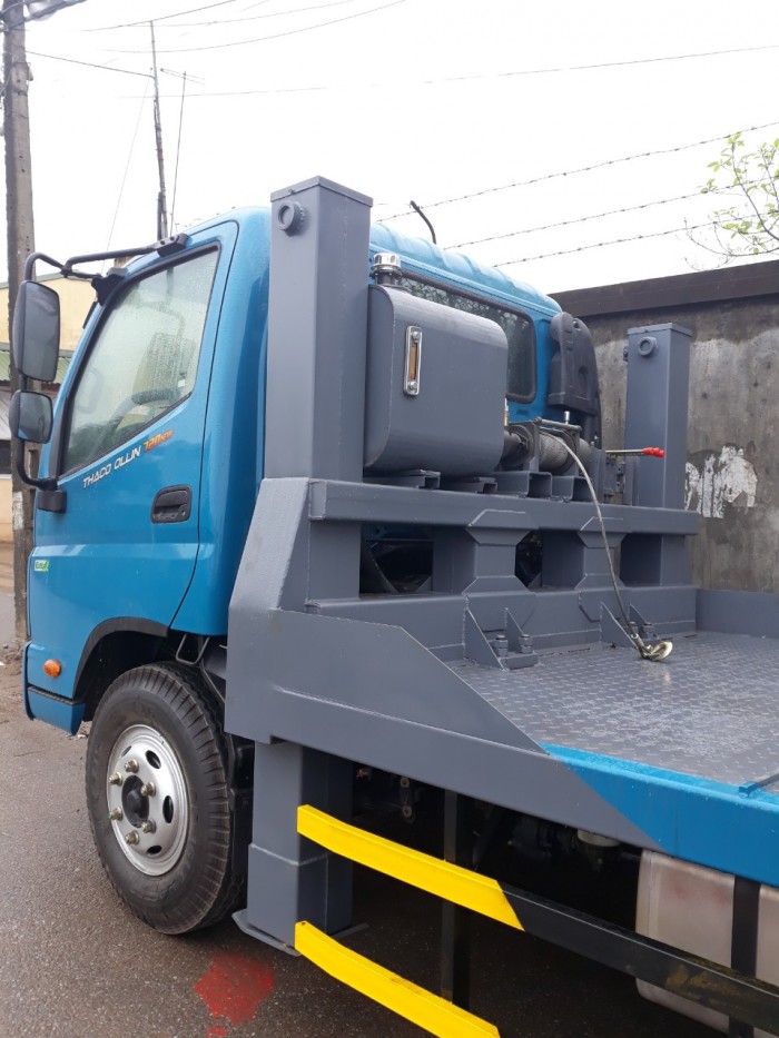 Xe nâng đầu chở máy công trình Thaco Olin720 Euro4 2018