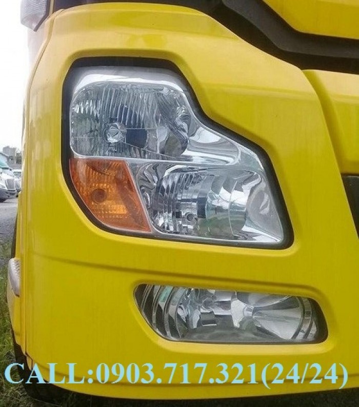 Bán xe tải DongFeng Hoàng Huy 4 chân tải 17T99. Xe DongFeng 4 chân YC310 tải 17T99