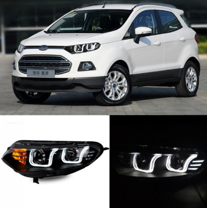 Đèn pha ford ecosport mẫu bmw chính hãng