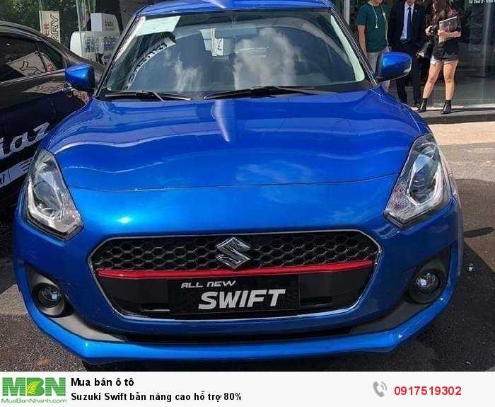 Suzuki Swift bản nâng cao hỗ trợ 80%