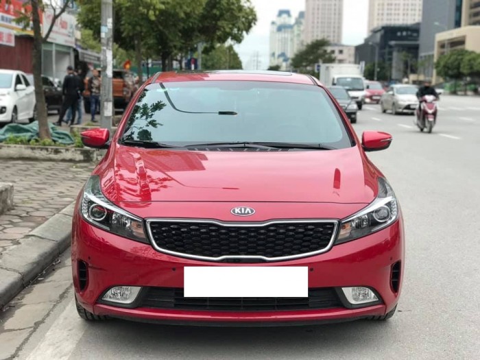 KIA Cerato 1.6AT sản xuất 2018 Đỏ /Kem Biển Hà Nội, tên tư nhân 1 chủ - Sơn zin 100%