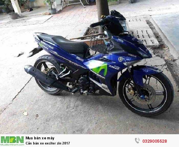 Cần bán xe exciter zin 2017