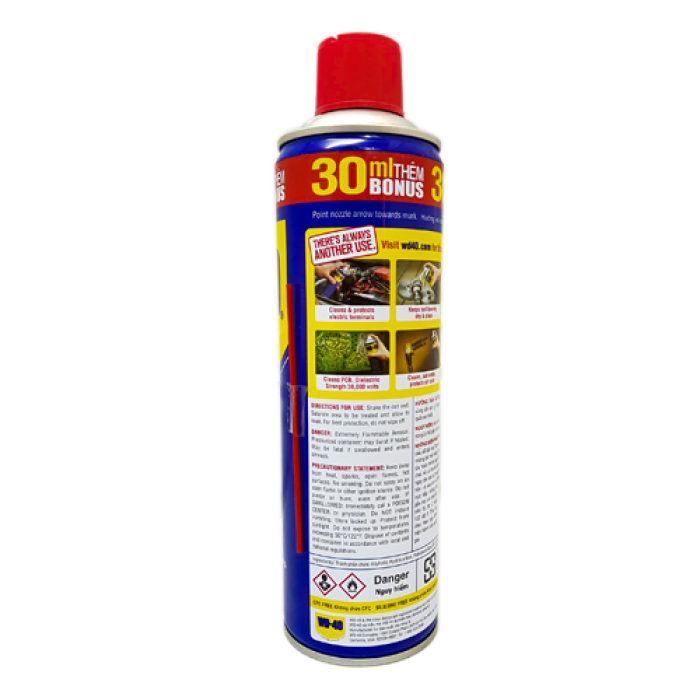 Chai xịt chống rỉ sét, bôi trơn bảo dưỡng WD-40 412ml USA