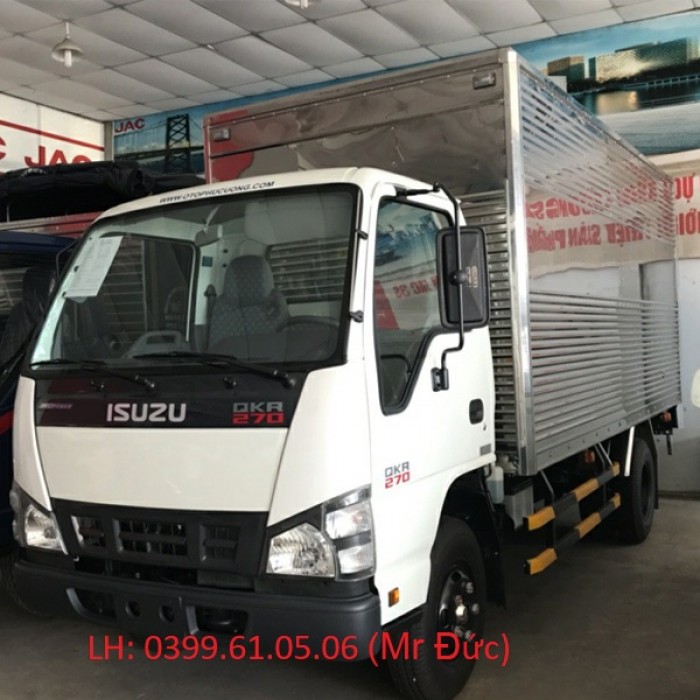 Xe Tải ISUZU 2.1 TẤN thùng kín -QKR77HE4