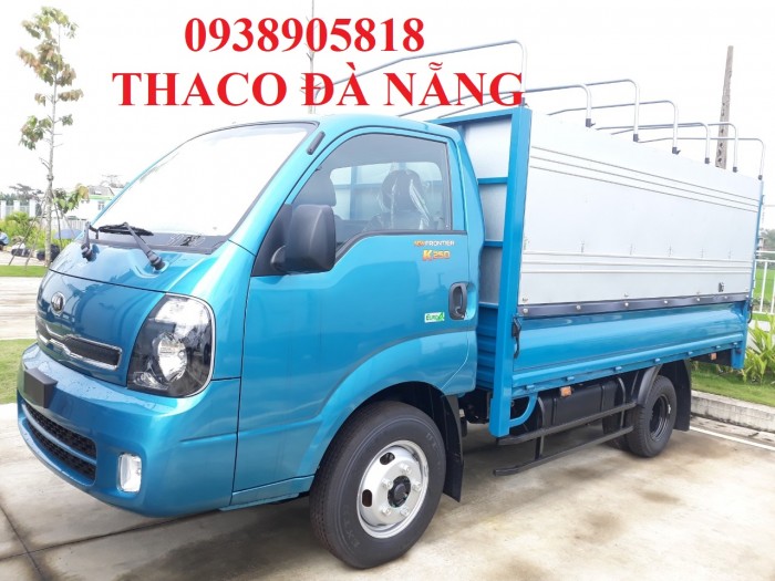 Xe tải Kia thùng bạt trường hải 1 tấn 4 và 2 tấn 4 tại Đà Nẵng