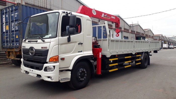 Hino Fg Gắn Cẩu Unic 550