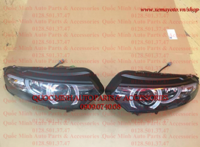 Đèn pha Ford Ecosport mẫu Range Rover có Xenon nguyên bộ