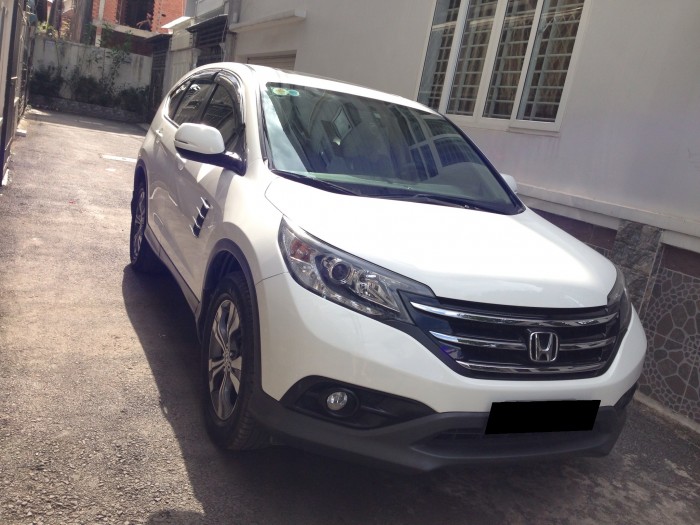 Bán Honda Crv 2.4AT 2015 bản full màu trắng sài kĩ mới 99% bstp