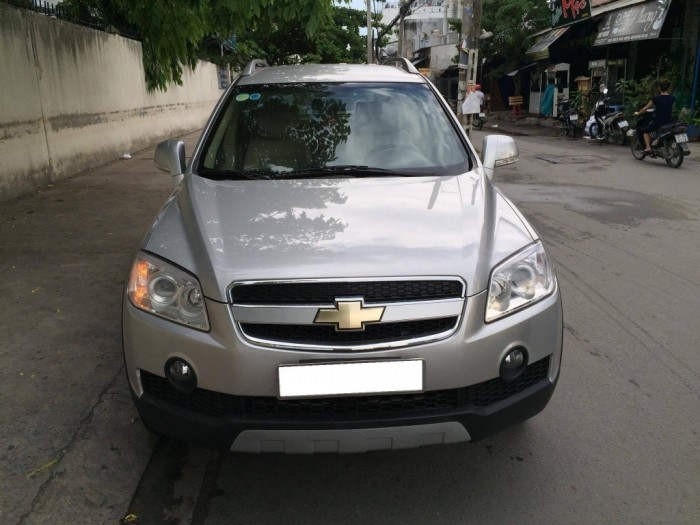 Cần bán xe Chevrolet Captiva Ltz 2007 số tự động màu đen