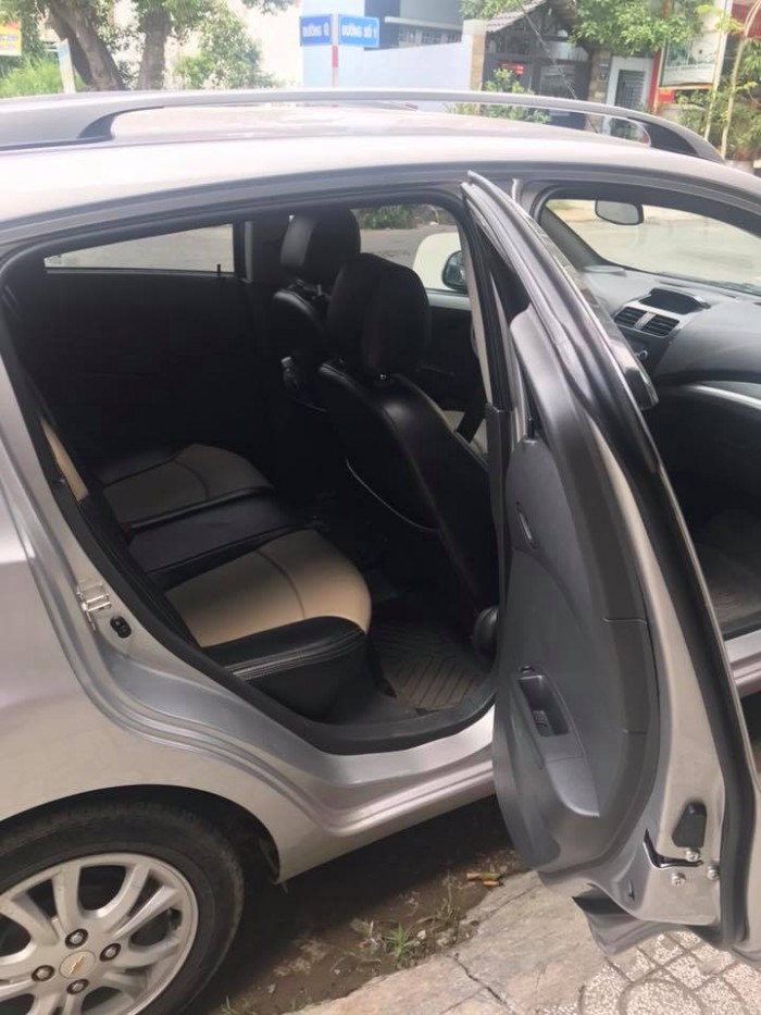 Chevrolet Spark LTZ  2013 tự  động Bạc tuyệt vời, êm ái.