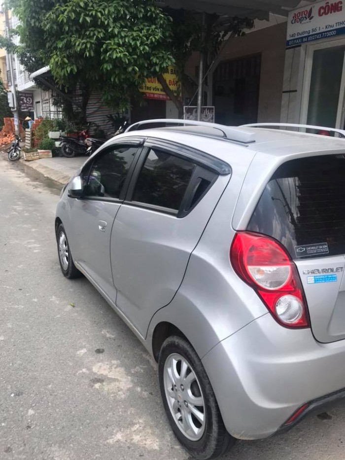 Chevrolet Spark LTZ  2013 tự  động Bạc tuyệt vời, êm ái.