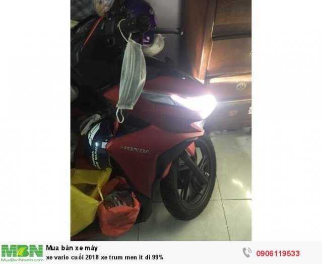 Xe Vario cuối 2018 xe trùm mền it đi 99%