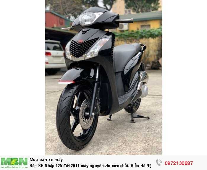 Bán SH Nhập 125 đời 2011 máy nguyên zin cực chất- Biển Hà Nội
