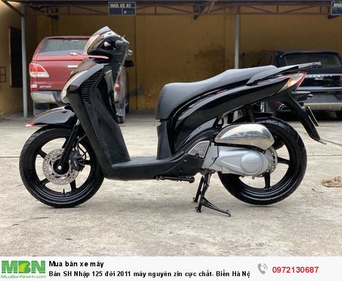 Bán SH Nhập 125 đời 2011 máy nguyên zin cực chất- Biển Hà Nội