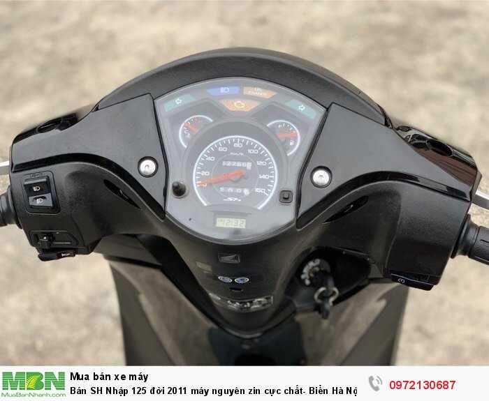 Bán SH Nhập 125 đời 2011 máy nguyên zin cực chất- Biển Hà Nội