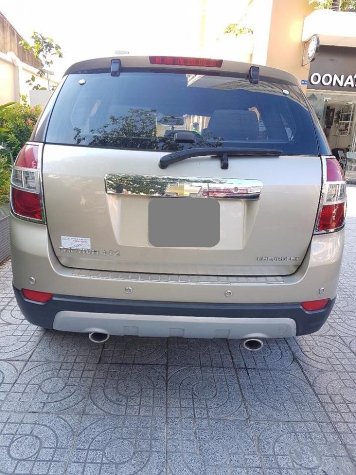 Bán Captiva LTZ 2009 màu vàng kim hoàng cực sang trọng.