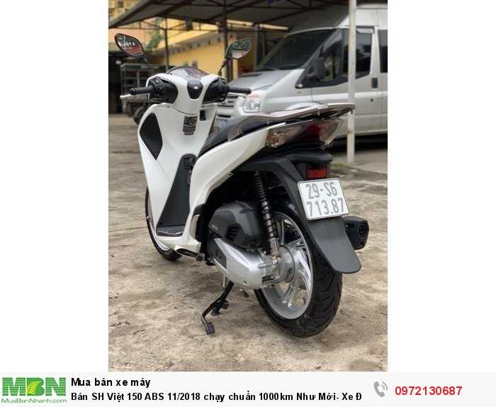 Bán SH Việt 150 ABS 11/2018 chạy chuẩn 1000km Như Mới- Xe Đẹp Miễn Chê.