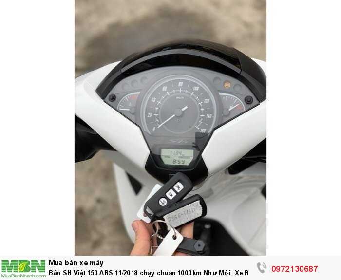 Bán SH Việt 150 ABS 11/2018 chạy chuẩn 1000km Như Mới- Xe Đẹp Miễn Chê.