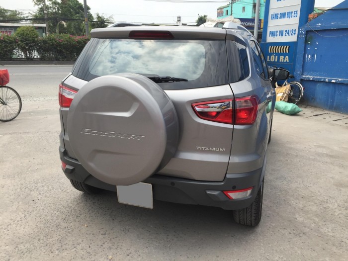Gia đình cần bán For Ecosport 2015, màu xám, gia đình sử dụng