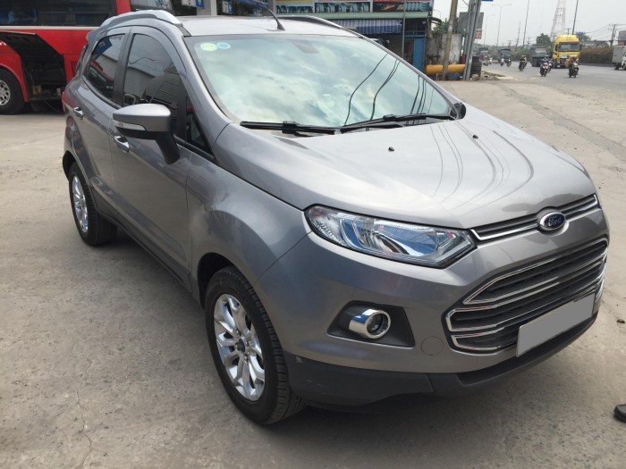 Gia đình cần bán For Ecosport 2015, màu xám, gia đình sử dụng