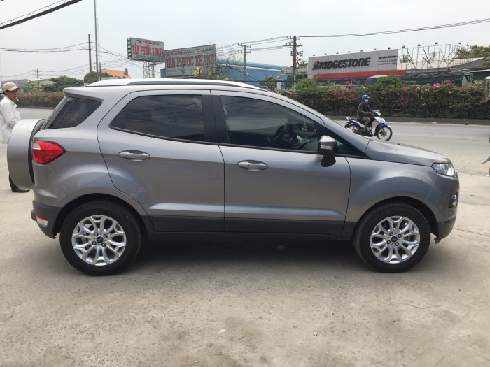 Gia đình cần bán For Ecosport 2015, màu xám, gia đình sử dụng