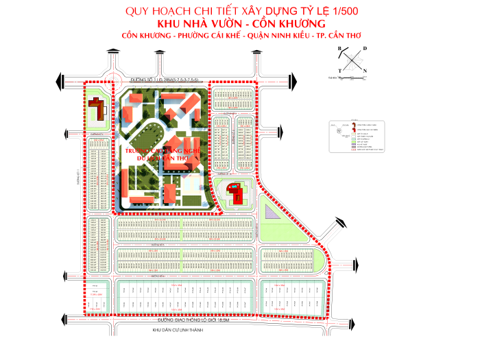 Nền thổ cư 5x24 KDC Cồn Khương, Cái Khế, Ninh Kiều