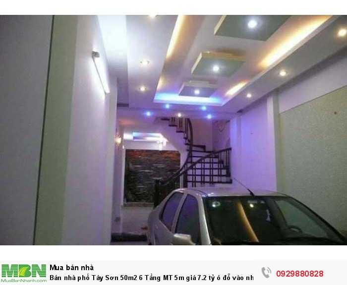 Bán nhà phố Tây Sơn 50m2 6 Tầng MT 5m ô đỗ vào nhà