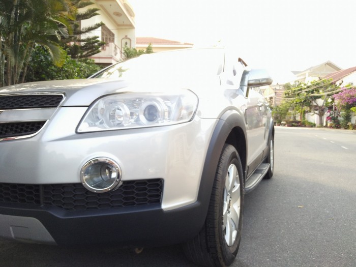 Gia đình cần bán xe Captiva 2007 Lt số sàn, màu bạc
