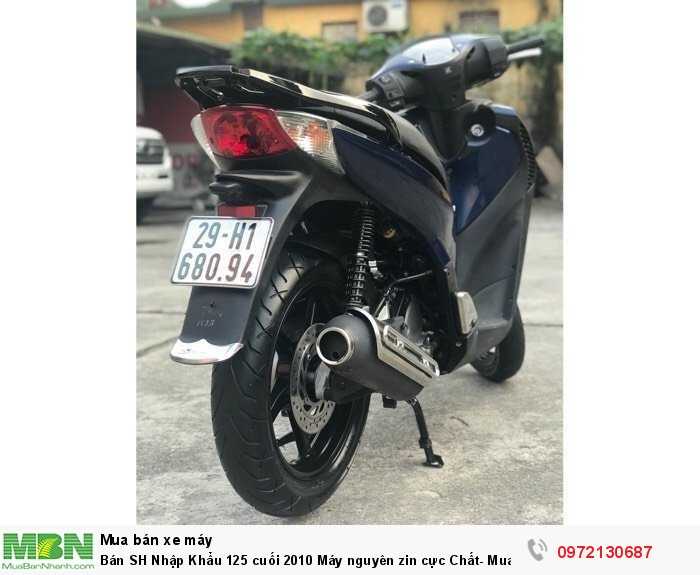 Bán SH Nhập Khẩu 125 cuối 2010 Máy nguyên zin cực Chất- Mua Là Thích.