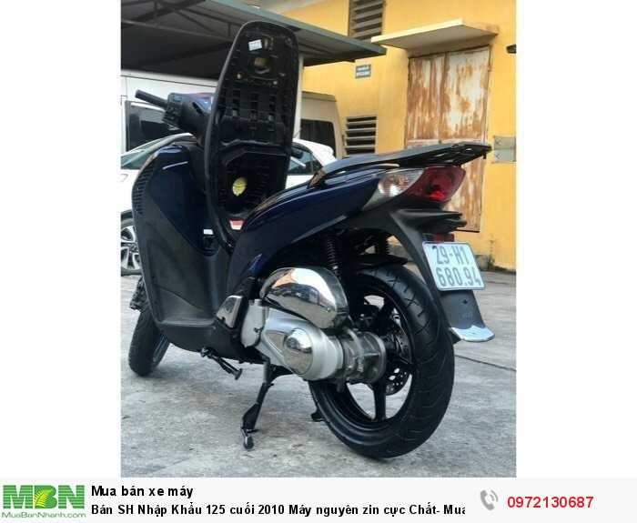 Bán SH Nhập Khẩu 125 cuối 2010 Máy nguyên zin cực Chất- Mua Là Thích.