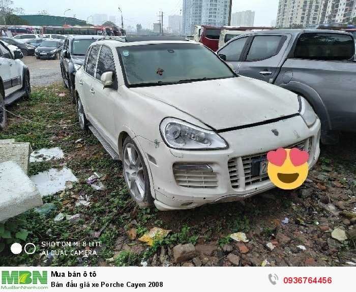 Bán đấu giá xe Porche Cayen 2008