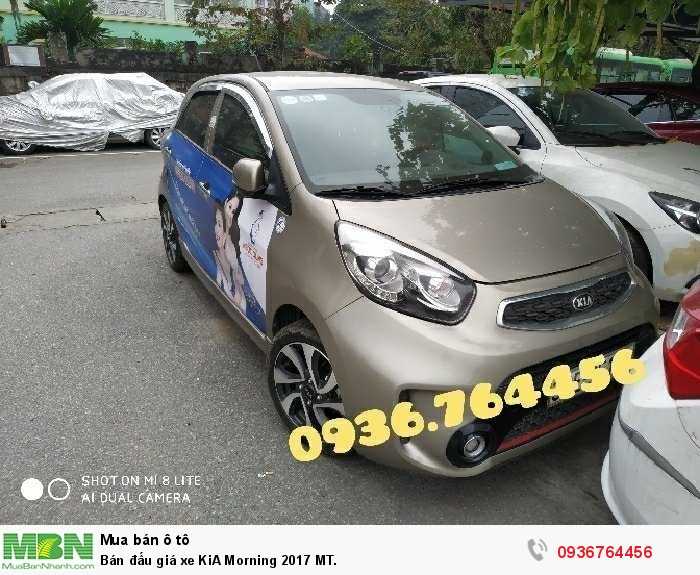 Bán đấu giá xe KiA Morning 2017 MT.