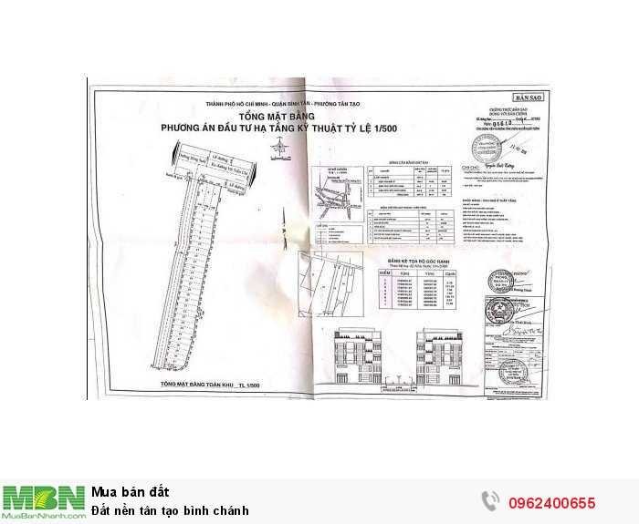 Đất nền Tân Tạo Bình Chánh