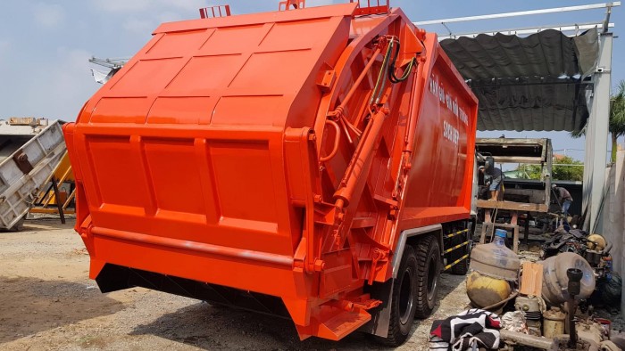 Xe chở rác 22 khối Hino - FM