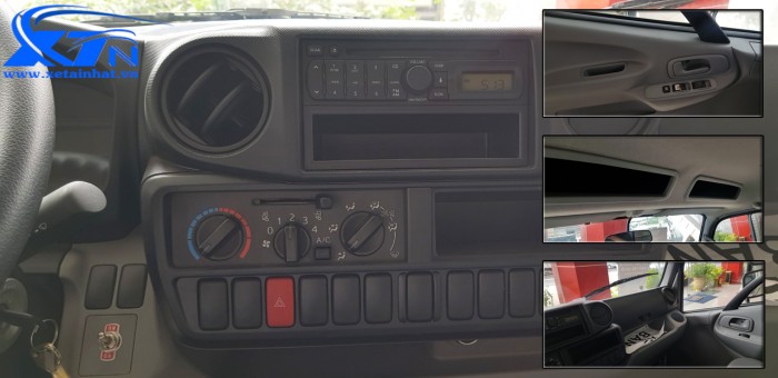 Xe Tải Hino 1T9 - Hino XZU650L Thùng dài 4m6