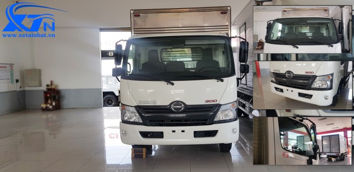 Xe Tải Hino 3 Tấn 5 - Hino XZU720L thùng dài 5m2