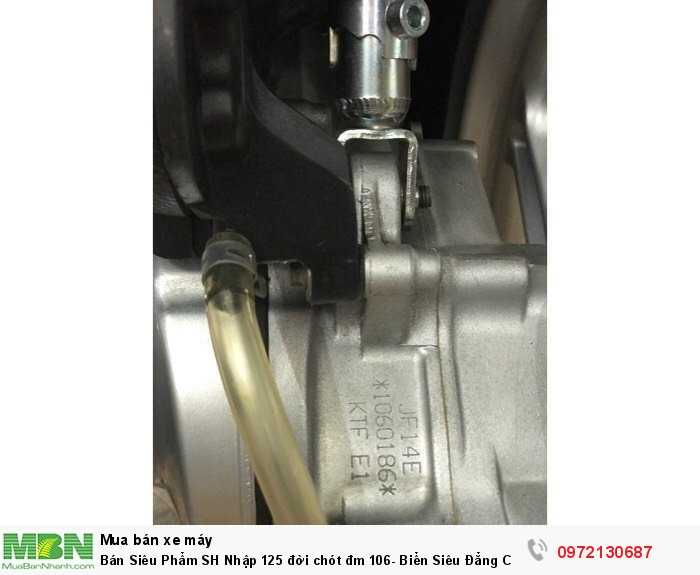 Bán Siêu Phẩm SH Nhập 125 đời chót đm 106-  Biển Siêu Đẳng Cấp